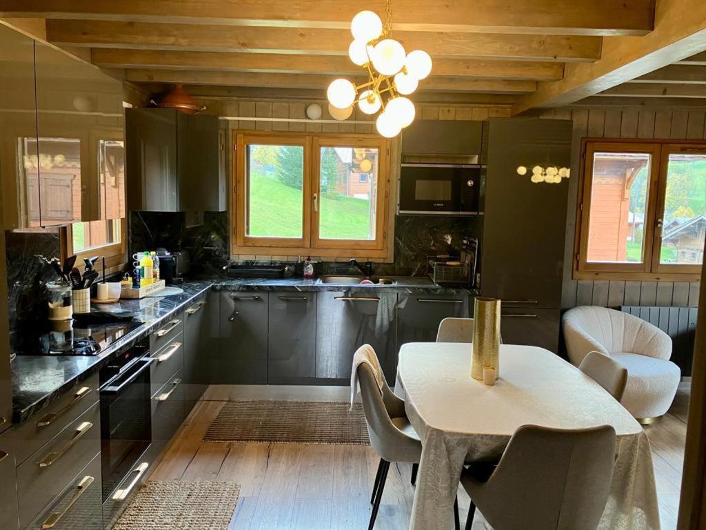 Chalet Luxueux Châtel Exterior foto